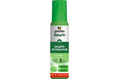 Gardex Naturin Спрей от комаров 110 мл в интернет гипермаркете «Планета Лета». Фото