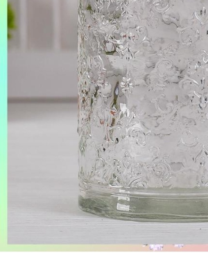 Ваза "ДЖЕРЕММИ-2" (стекло) D12xH15cм в интернет гипермаркете «Планета Лета». Фото