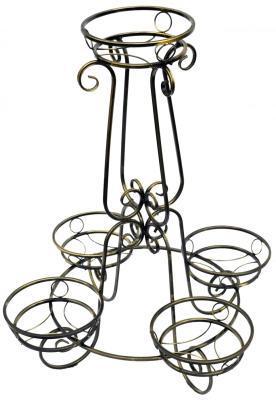 Стойка кованая 5цв 98*86см 0281 в интернет гипермаркете «Планета Лета». Фото