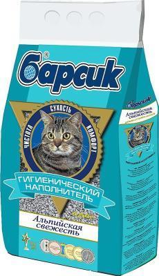 Наполнитель Барсик альпийская свежесть 4,54л в интернет гипермаркете «Планета Лета». Фото