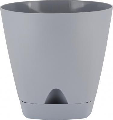 Горшок для цветов AMSTERDAM D170 мм, 2,5л с прикорневым поливом Утренний туман в интернет гипермаркете «Планета Лета». Фото