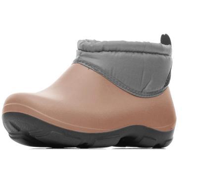 Ботинки утепленные двухцветные женские OYO в интернет гипермаркете «Планета Лета». Фото