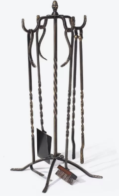 Каминный набор КН-6-3 в интернет гипермаркете «Планета Лета». Фото