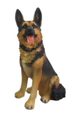Фигура Собака овчарка большая Н-85см в интернет гипермаркете «Планета Лета». Фото