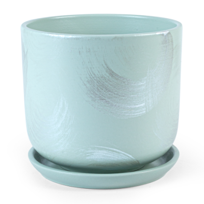 Горшок Орион цилиндр зеленый с/п d15, h13см, 1,6л в интернет гипермаркете «Планета Лета». Фото