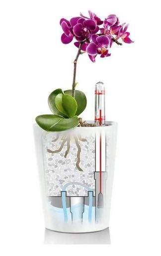 Кашпо   Lechuza Deltini Complete (taupe high gloss), 15xH19см Lechuza в интернет гипермаркете «Планета Лета». Фото Кашпо   Lechuza Deltini Complete (taupe high gloss), 15xH19см в интернет гипермаркете «Планета Лета». Фото