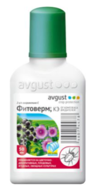 Фитоверм 50 мл Август в интернет гипермаркете «Планета Лета». Фото