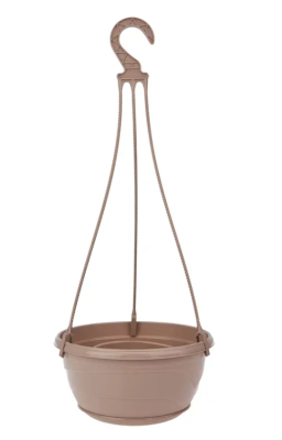Подвесной горшок Венеция D 25,5, 4л фрапе с подд. в интернет гипермаркете «Планета Лета». Фото