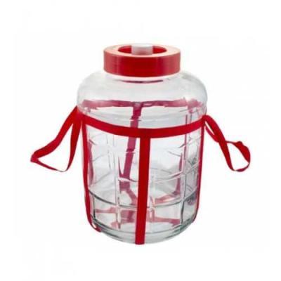 Бутылка 26 л стекло с гидрозатвором GJB (TW 1103-26 - F2) (2) в интернет гипермаркете «Планета Лета». Фото