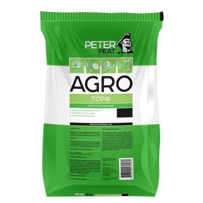 Торф верховой нейтрализованный, линия АГРО,  50л в интернет гипермаркете «Планета Лета». Фото