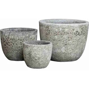 Кашпо "S-white Jar", керамика D21хH18 см в интернет гипермаркете «Планета Лета». Фото