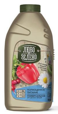 Удобрение Любо-Зелено Универсальное 500мл