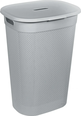 Корзина для белья OSLO 55л серый шторм PT1334СШ-6 в интернет гипермаркете «Планета Лета». Фото