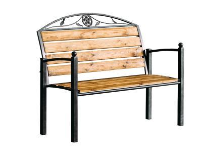 Лавка "Лилия" 120 см в интернет гипермаркете «Планета Лета». Фото