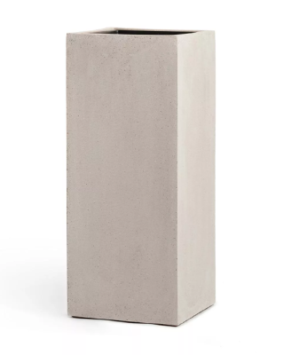 Кашпо TREEZ Effectory Beton Высокий куб Белый песок в-75 см, 31х31 см 1/1 TREEZ в интернет гипермаркете «Планета Лета». Фото Кашпо TREEZ Effectory Beton Высокий куб Белый песок в-75 см, 31х31 см 1/1 в интернет гипермаркете «Планета Лета». Фото
