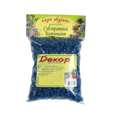 Декоративная цветная крошка (синий) 1л в интернет гипермаркете «Планета Лета». Фото