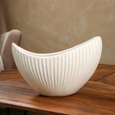 Горшок Луна белый 29х12х19см 1,6л 9244774 в интернет гипермаркете «Планета Лета». Фото