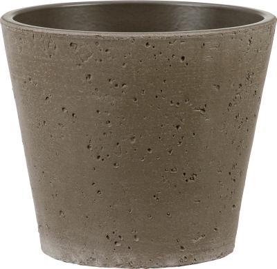 Кашпо керамическое Scheurich Roca Umbria коричневый d18 см в интернет гипермаркете «Планета Лета». Фото