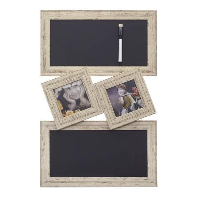 Фоторамка 2 фото с доской 34,5x52 см 608937 в интернет гипермаркете «Планета Лета». Фото
