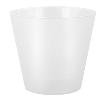 Горшок для цветов InGreen London Orchid D160 мм,1,6 л с дренажной вставкой белый перламутровый в интернет гипермаркете «Планета Лета». Фото