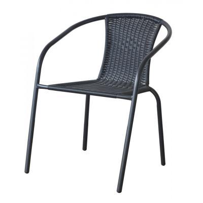 Стул из иск ротанга Асоль LRC03 Black в интернет гипермаркете «Планета Лета». Фото