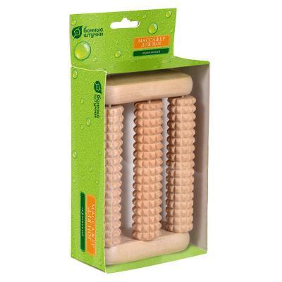 Массажер деревянный для ног, 14*9*4,5см "Банные штучки" / 10 в интернет гипермаркете «Планета Лета». Фото