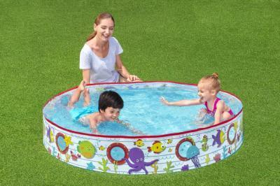 Бассейн каркасный 152х25 см Fill 'N Fun 55029 Bestway Bestway в интернет гипермаркете «Планета Лета». Фото Бассейн каркасный 152х25 см Fill 'N Fun 55029 Bestway в интернет гипермаркете «Планета Лета». Фото