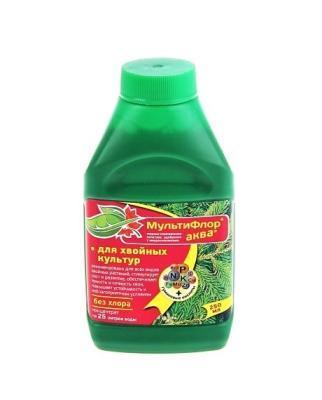 Удобрение Мультифлор Аква для садовых цвет/декор.культур и хвойников 250мл в интернет гипермаркете «Планета Лета». Фото