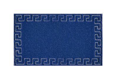 Коврик придверный влаговп. Spongy Меандр 40х60 синий SUNSTEP 38-306 в интернет гипермаркете «Планета Лета». Фото