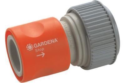 Коннектор  GARDENA с автостопом  «Профи» 02814-20.000.00 в интернет гипермаркете «Планета Лета». Фото