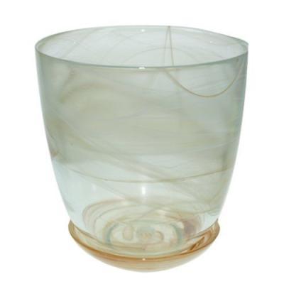 Горшок Шифон №3 с п/д d14,5см бежевый в интернет гипермаркете «Планета Лета». Фото