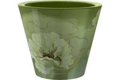 Кашпо Классика "Нежность" (3л.) Цв. Оливковый (Арт. КШ-9347) в интернет гипермаркете «Планета Лета». Фото