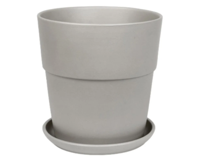 Горшок Аллой (серый) конус борт d15 СТУДИЯ-ДЕКОР в интернет гипермаркете «Планета Лета». Фото Горшок Аллой (серый) конус борт d15 в интернет гипермаркете «Планета Лета». Фото