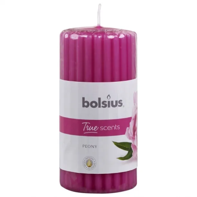 Свеча Болсус столб аром 120*60 1шт пион в интернет гипермаркете «Планета Лета». Фото