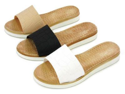 Пантолеты женские пляжные 2497 W-PVC в интернет гипермаркете «Планета Лета». Фото