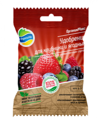 Удобрение для клубники и ягодных 50г в интернет гипермаркете «Планета Лета». Фото