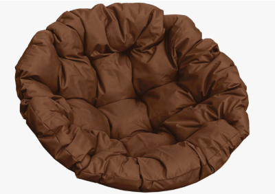 Подушка на кресло Папасан коричневая M-GROUP в интернет гипермаркете «Планета Лета». Фото Подушка на кресло Папасан коричневая в интернет гипермаркете «Планета Лета». Фото