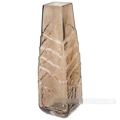 Ваза "Грани" (стекло), D10xH30 см в интернет гипермаркете «Планета Лета». Фото