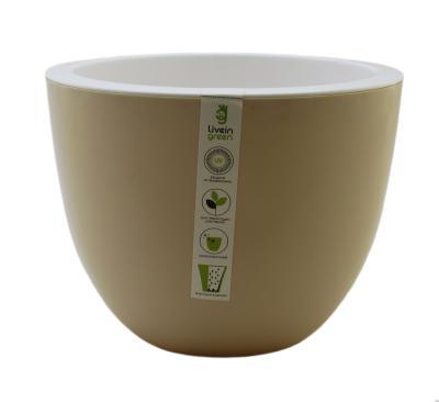 Горшок Орион ср. пудра, d20;h15, 3,5л, ОР20-24 с вкл. в интернет гипермаркете «Планета Лета». Фото
