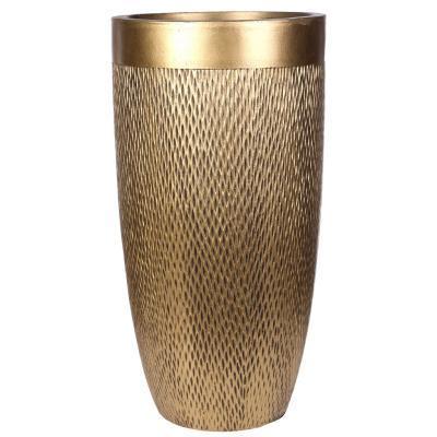Кашпо IDEALIST Лотус Высокое Круглое, файберстоун, золото, D30 H58 cm MESHV30-GLD IDEALIST в интернет гипермаркете «Планета Лета». Фото Кашпо IDEALIST Лотус Высокое Круглое, файберстоун, золото, D30 H58 cm MESHV30-GLD в интернет гипермаркете «Планета Лета». Фото