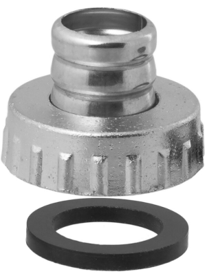 Штуцер для водоразборного крана 1"в для шланга 3/4, сталь в интернет гипермаркете «Планета Лета». Фото