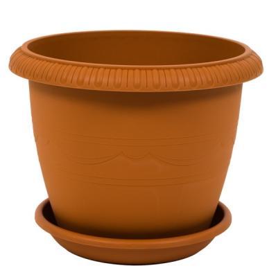 Горшок Жардин с/п терракот 2,8л 102-4 в интернет гипермаркете «Планета Лета». Фото