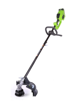 Триммер аккумуляторный Greenworks GD40BC, 40V, 40 см, бесщеточный, без АКБ и ЗУ GREENWORKS в интернет гипермаркете «Планета Лета». Фото Триммер аккумуляторный Greenworks GD40BC, 40V, 40 см, бесщеточный, без АКБ и ЗУ в интернет гипермаркете «Планета Лета». Фото