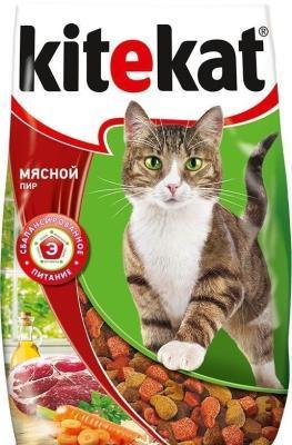 Корм Kitekat мясной пир 800г в интернет гипермаркете «Планета Лета». Фото