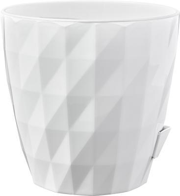 Кашпо Соло "RUBY" (3л.) Цв. Белый (Арт. КШ-6454) в интернет гипермаркете «Планета Лета». Фото