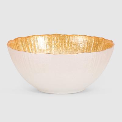 Блюдо Mercury Felice gold д15.6 см жемчужно-золотое в интернет гипермаркете «Планета Лета». Фото