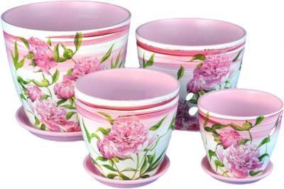 Горшок Декупаж бутон (32) d12, 1л в интернет гипермаркете «Планета Лета». Фото