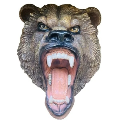 Фигура Медведь рычит Н-45см в интернет гипермаркете «Планета Лета». Фото