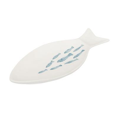 Блюдо декоративное Mercury White sand Рыба 30х14 см в интернет гипермаркете «Планета Лета». Фото