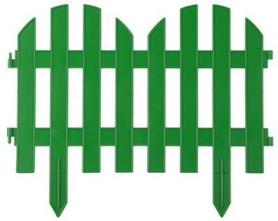 Забор декор. GRINDA "ПАЛИСАДНИК", 28x300см, зеленый (7шт) 422205-G в интернет гипермаркете «Планета Лета». Фото